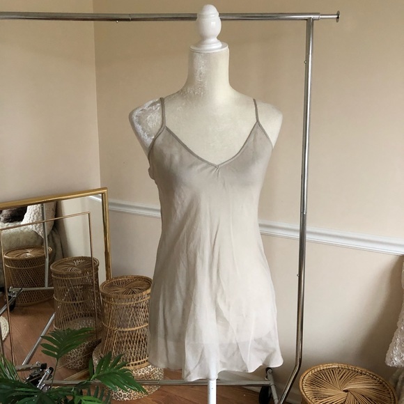 Anthropologie Burning Torch Silk Beaded Tank Top S - Picture 6 of 8